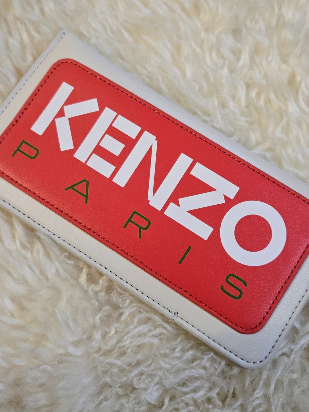 Kenzo Paris Red Logo Sunglasses Case